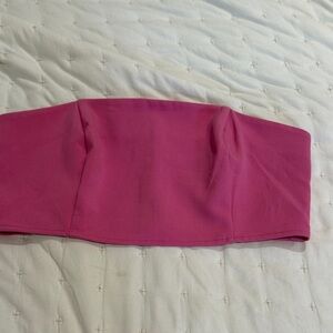Sincerely Jules Vibrant Pink Bandeau Top (25)